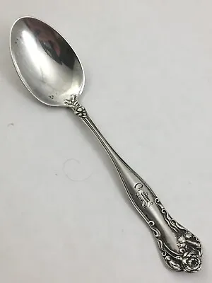 Sterling Silver Demitasse Spoon Stratford Pattern Monogram R • $28.04