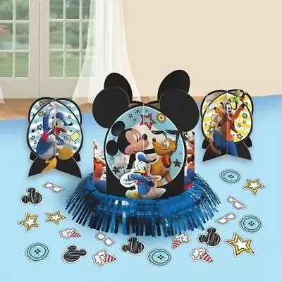 Mickey Mouse Birthday Table Decoration Kit Birthday Party Supplies ~ Centerpiece • $12.99