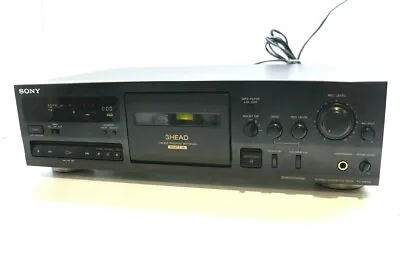 £269 • Buy SONY TC-K611S 3 HEAD Stereo Cassette Tape Deck With Dolby S - Serviced & Working