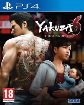 Yakuza 6: The Song Of Life | Essence Of Art Edition | PS4 |GOOD FREE POST+TRACK! • $39.99