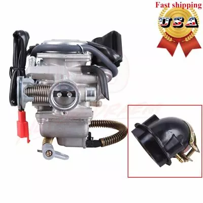 Scooter 24mm 110CC 125CC 150CC GY6 Carb Carburetor For Moped ATV Go Kart Roketa • $25.95