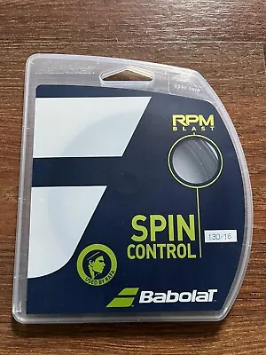 Babolat RPM Blast 16G  40ft Set Tennis String Spin Control Black Color • $18.95