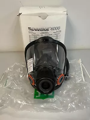 Msa Advantage 4000 Facepiece Medium Twin Cartage Hycar • $425