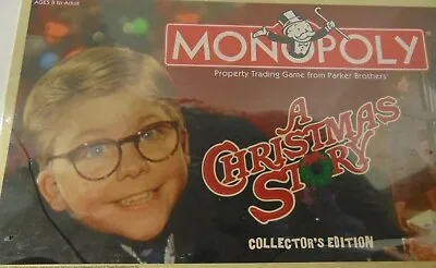 Monopoly A CHRISTMAS STORY Collectors Edition 2007 W/6 Tokens NEW Shelf Worn • $60.49