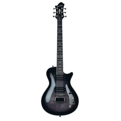 HAGSTROM ULTRA SWEDE COSMIC BLACK BURST Compact Body Ultra-Slim Neck Guitar • $899.99