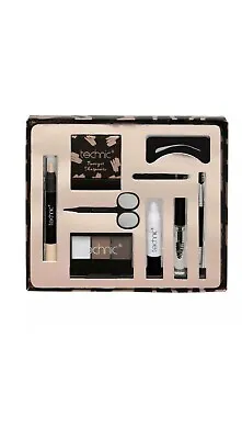 Technic EyeBrow Kit Gift Set... Brow Powder Gel Wax Stencils Highlighter Crayon  • £7.99