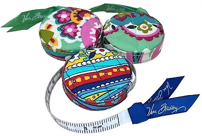 Vera Bradley Marina Paisley (1) And Tutti Frutti (2) Retractable Tape Measures • $17.49