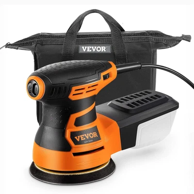 $38.37 • Buy 6 Speeds 13000 Palm Sander 2pcs A Level Hook Loop Sanding Discs Vacuum Connecto