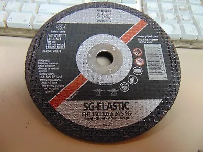 25 Pferd  6  X 1/8  X 5/8  Cut-Off Wheel A24-S-SG German Quality • $37.50