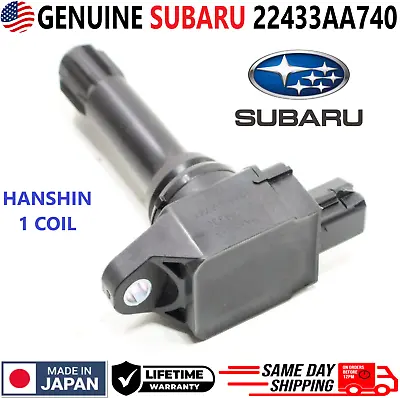 GENUINE SUBARU X1 Ignition Coil For 2015-2020 Subaru 2.0L 2.5L H4 22433-AA740 • $28.78