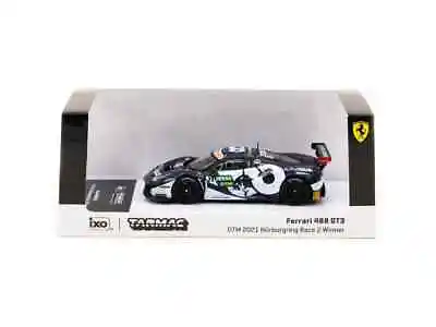 Tarmac Works X IXO Models Ferrari 488 GT3 DTM 2021 Nürburgring #23 Race 2 Winner • $22.95