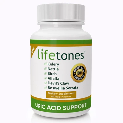 $39.95 • Buy Lifetones Uric Acid Support Capsules - 60 Count