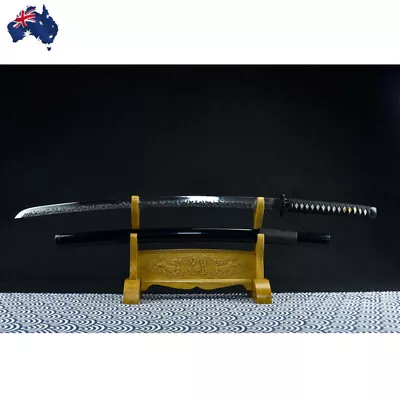 Australia Katana Handmade T10 Carbon Steel Hammer Pattern Japanese Samurai Sword • $329