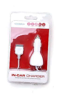 £1.35 • Buy In Car Charger For IPhone For All Ipods With A Dock Connector 3G Nano Video NEW