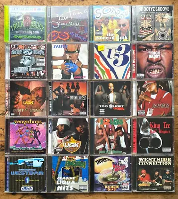 Make Your Own Hip Hop CD Bundle: Master P King Tee Big Tymers Three 6 Mafia • $2.90