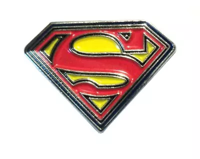 Superman Logo Emblem Metal Enamel Pin Badge Krypton Super Heroe Girl Woman  • £2.94