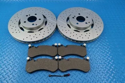 Mercedes E63 C63 Gt Gt63 Sl55 Sl63 Cls63 Amg Front Brake Pads Rotors #9859 • $725