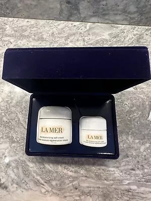 New In Box La Mer Kit - The Moisturizing Soft Cream Duo - 2 Sizes 60ml And 15ml • $499