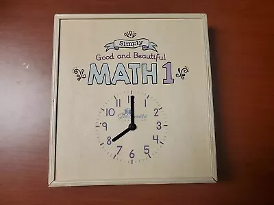 Simply Good And Beautiful Math 1 Manipulatives  Box  • $15