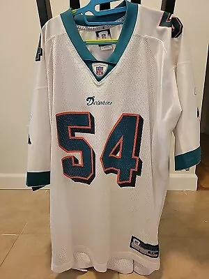 Miami Dolphins Jersey #54 Thomas Size XL Reebok • $29.99