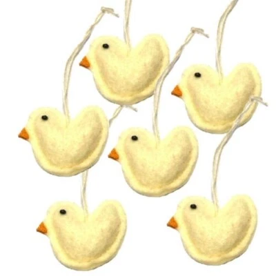£2.99 • Buy Haberdashery Sewing Felt Duck Cream Colour Easter Set Of 6