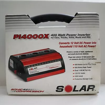 POLAR PI4000X Mobile Power Inverter 12V 400W Continuous • $40