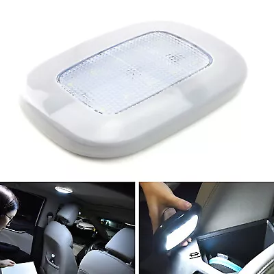 White Portable USB Rechargeable Magnetic Mount LED Dome Ceiling Lamp For Car RV • $11.69