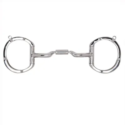 52TO 5 1/2 In Myler Horse Bit Eggbutt With Hooks Low Port Comfort Snaffle • $151.95