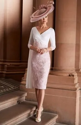 £150 • Buy Veni Infantino Mother Of The Bride  Dress Size 14