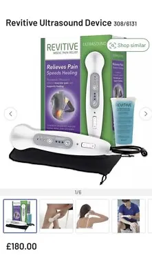 REVITIVE Ultrasound Therapy To Relieve Aches & Pains HALF PRICE RRP£180 Free📦 • £89