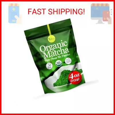 UVernal Organic Matcha Green Tea Powder - 100% Pure Matcha For Smoothies Latte A • $13.99