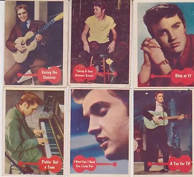  MANY LISTED SET BREAK 1956 Elvis Bubbles~ PICK ONE CARD/MULTIPLE CARDS NICE  • $3.95