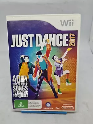 Just Dance 2017 - Nintendo Wii Wii U Game AUS PAL - Complete - Free Postage VGC • $19.76