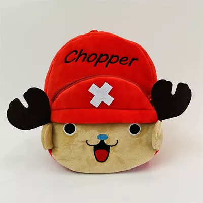 One Piece Chopper Anime Backpack Plush Fluffy Cartoon Child Mini Bag Knapsack • $11.19