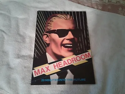 Vintage 80's Max Headroom Book • $12