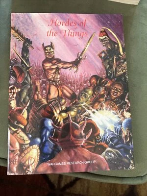 $0.99 • Buy Hordes Of The Things, Wargames Research Group Book