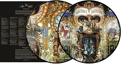 MICHAEL JACKSON LP X 2 Dangerous PICTURE DISC Double Vinyl NEW And SEALED   • £39.95