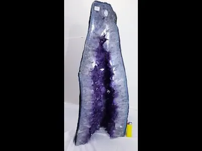 $870.91 • Buy Amethyst Church Crystal Cathedral Geode - Geode Top - Almost 24 