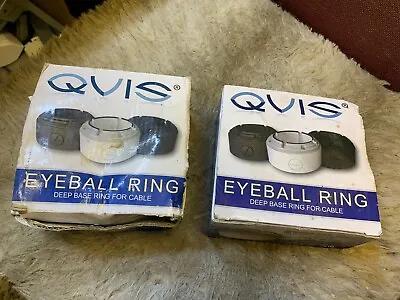Qvis Eyeball Ring Deep Base Ring For CCTV Camera White • £7