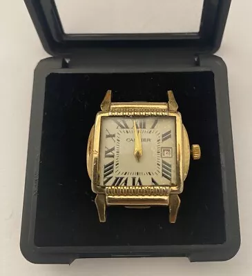 Cartier Vintage 1930s 40sProject  Dial (Rare Piece)10K RGP  Upper Case And Move • $399.99