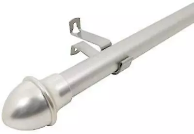 Graber Nickel Cafe Curtain Rod!!  Multiple Sizes!!   7/16 !!  FREE SHIPPING!!   • $14.99