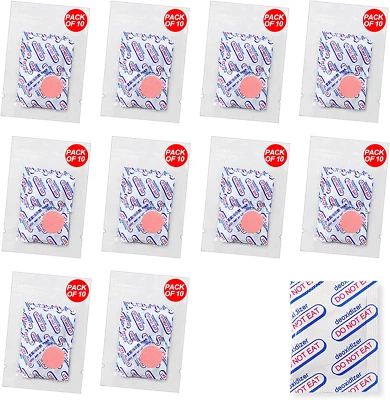 $11.87 • Buy 100 Packs 100CC Oxygen Absorbers (10 Packs Of 10) ,Food Grade Oxygen Absorbers F