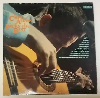 Chet Atkins (1975 Vinyl LP VPI Cleaned Playtested ANL1-0981) Picks The Best • $7.88