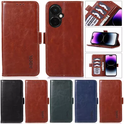 Retro Wallet Flip Case Cover For OnePlus 11R 10T Nord N300 Nord 2T Nord CE3 Lite • $19.79