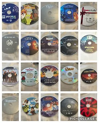 $6 • Buy Pick Choose DVD Lot CHEAP Movie (DISC ONLY) FREE Shipping Sale KID FAMILY