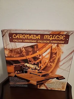 Mantua Model Caronada Inglese Made In Italy Scale 1:17 Vintage Cannon Model Kit • $30