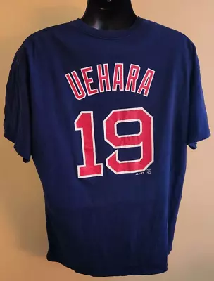 Boston Red Sox Koji UEHARA Majestic Baseball Shirt Jersey Shirsey Used Size XXL • $15