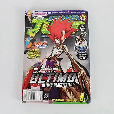£19.99 • Buy SHONEN JUMP Manga Magazine September 2010 Volume 8 Issue 9 Stan Lee *GC* - EHB