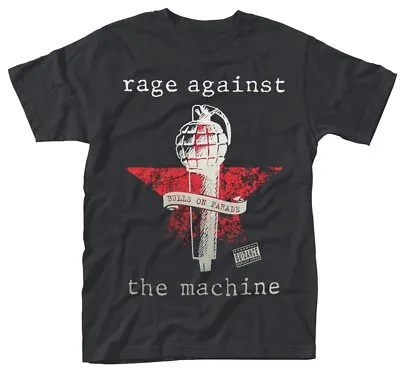 Rage Against The Machine Bulls On Parade Mic T-Shirt OFFICIAL • £17.79