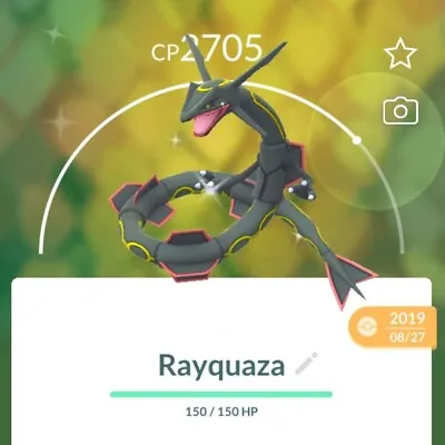 Shiny  Rayquaza Pokemon Trade Go • $18